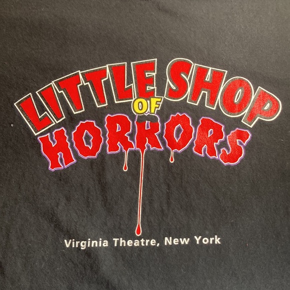 Little Shop of Horrors Village Theatre New York Black T Shirt Small Heavy Gildan - Picture 5 of 8